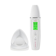 Testeur D'Hydratation Cutanée, Testeur Portable D'Hydratation et D'Huile pour le Visage, Écran LCD Numérique Intelligent