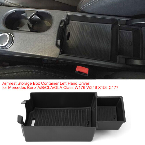 GLA Class X156 Armrest Storage Bin Left 2