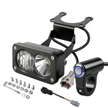 Kit de Faros Delanteros para Sur-Ron para X260 para Talaria Sting MX4 MX5 Dirtbike Motorcycle con Interruptor de Luz Azul