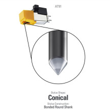 AT91 Moving Magnet Cartridge Stylus AT-91 Needle Kit for LP Vinyl Record Player Turntable Phonograph Needle Accessories