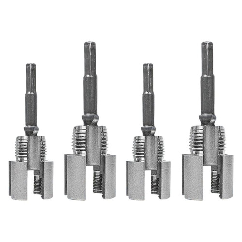 Integrated Internal & External Pipe Threading Tool, Electric Drill Compatible Pipe Threader Kit, 1/2inch+3/4inch
