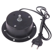 2X 1,5 RPM Motor Giratorio con Enchufe para Colgar Espejo de Cristal Disco DJ KTV Partys Luz UE Enchufe