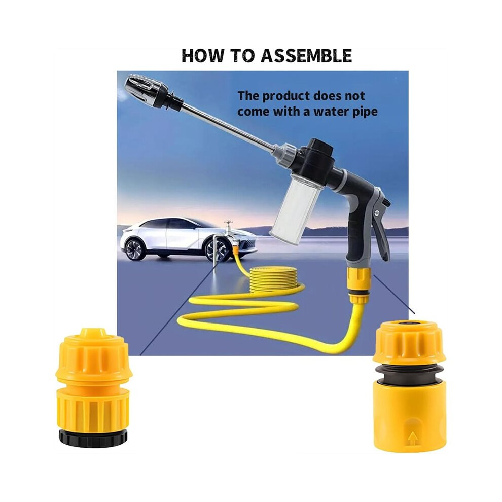 High Pressure For Garden Hose, Water Pressure Washer,High Pressure Power Water, Ideal For Car Washing, Garden 6033997731927