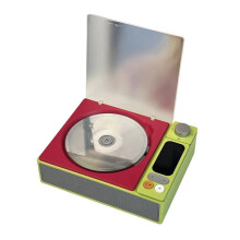 Portable CD Player Wireless Speakers FM Radio Music Album Player Home CD Machine with Screen C