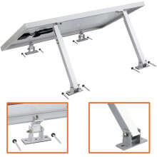 Adjustable Solar Panel Mount Bracket Base Aluminium Stainless Steel for Flat Sheet Metal Roof Solar Panel Tilt Moun