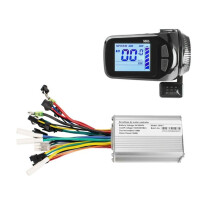 24v/36v/48v 350W Electric Bike Brushless Motor Controller with LCD Display Electric Bicycle Scooter E-Bike Parts