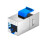 6PCS for  CAT7 RJ45 Connector Expansion Coupler Ethernet LAN Network Ethernet Cable Extender 2