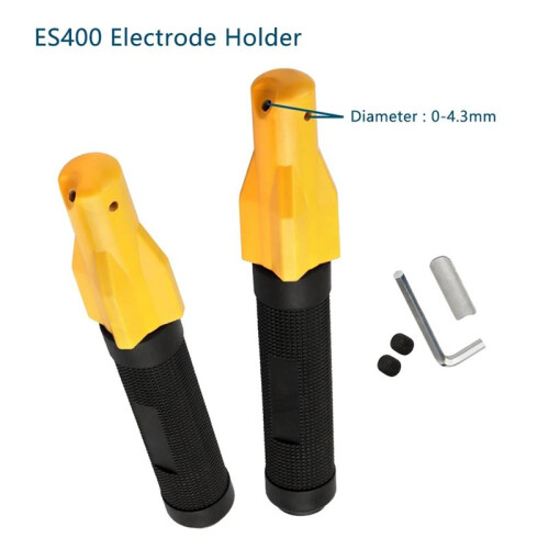 Screw Weld Holders Professional Electrode Holder 1.0-4.3mm Weld Clamp Pure Copper Core Safe Weld Holders 400A 1