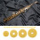 16 pcs Flute Leather Pads Replacement Durable Exquisite Wind Instrument 6