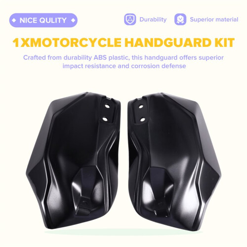 Motorcycle Handguard Hand Shield Protector Hander Hand Shield Plate Guard Protector for  368G 2024-2026 Black 1