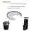Coperchio per Macinacaffè per OXO Brew Conico, Coperchio per Macinacaffè per OXO Modelli 8717000 7