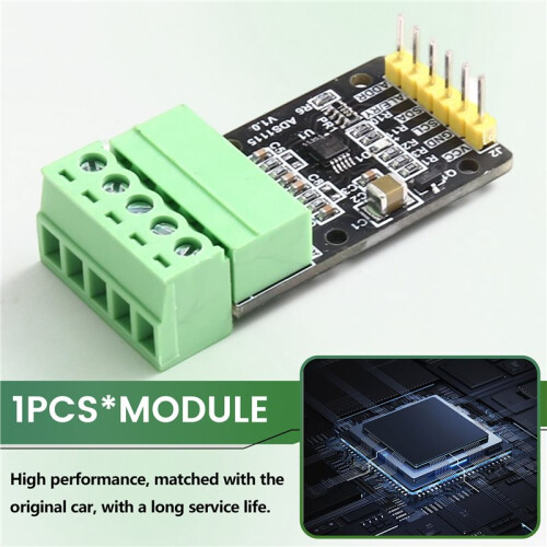 Per il Modulo Convertitore ADC Ad Alta Precisione A 4 Canali e 16 Bit ADS1115, Amplificatore A Guadagno Programmabile, per Interfaccia I2C 2