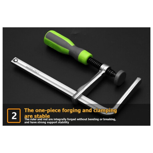 1Pcs Quick Screw Clamp for Woodworking, Guide Rail Track Clamps for 2
