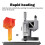 2 Pack for  A1/A1  Quick-Swap Hotend 0.4mm Stainless Steel Nozzle Integrated Structure Hot End Replacement 5
