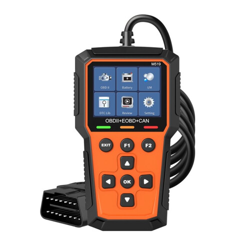 M519 Advanced OBD2 Scanner for All OBD II Protocol Vehicles Comprehensive Diagnostic Tool