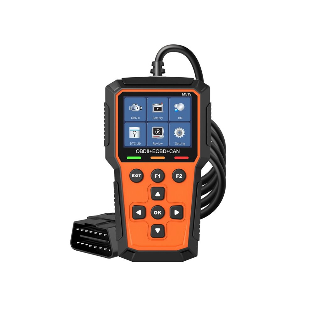 M519 Advanced Obd2 Scanner For All Obd Ii Protocol Vehicles Comprehensive Diagnostic Tool 4711852871910