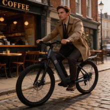 Foldable City Electric Bike 26 Inches, 36V 13Ah, 250W Electric Hybrid Bicycle