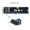 M.2 Key A to M.2 Key M Adapter Card for Computer Components High-Speed Data Transfer 6