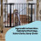 Safety 1st Safety 1st 5.5" Metal Black Safety Gate Extension 2