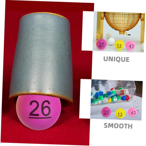 Replacement Mini for Bingo Game 80pcs Numbered for Raffle Group Activities 2