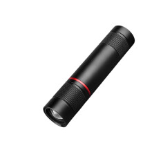 Wiederaufladbare Taschenlampe mit hoher Leuchtkraft, LED, zoombar, Helligkeit einstellbar, langlebig für Camping, Outdoo