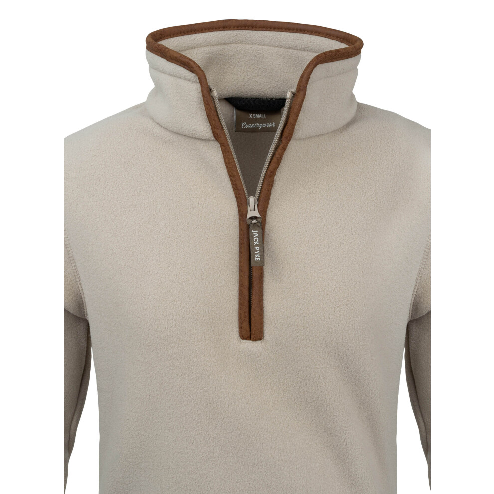 Jack Pyke Ladies Fleece Pullover Mushroom X-Large