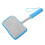 4Pièces Kit Brosse Lavage Auto Aluminium Bleu Ciel 11