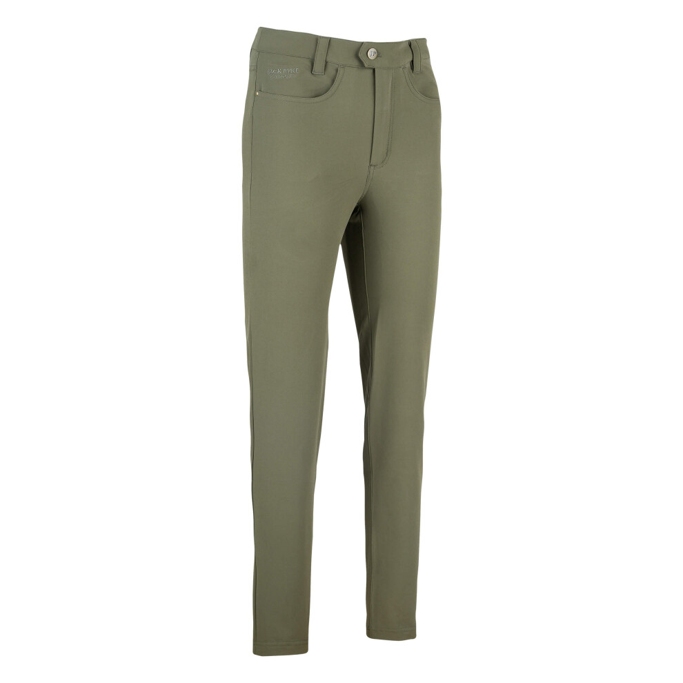 Jack Pyke Ladies Contour Stretch Pants Olive Small