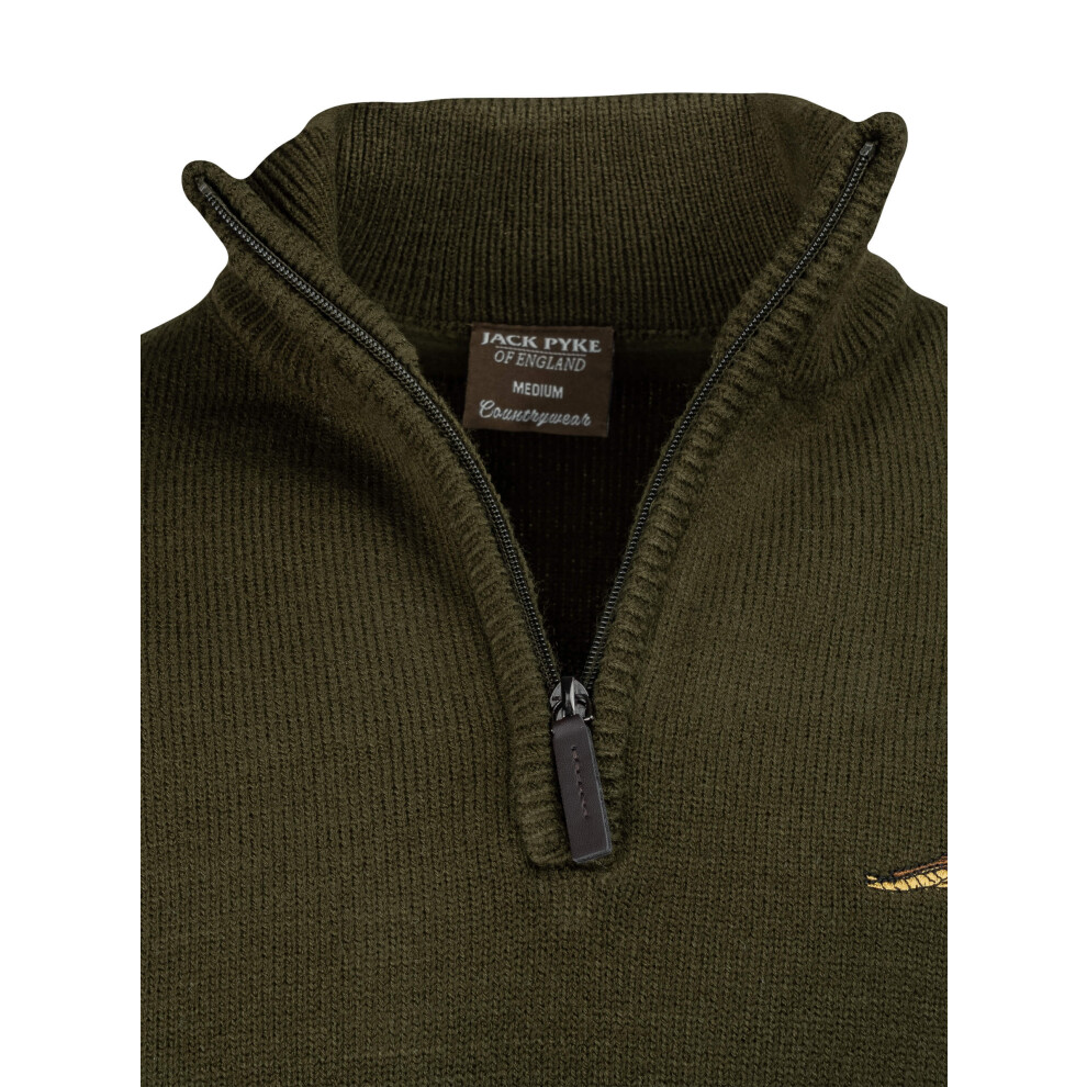 Jack Pyke Pheasant Men’s Jumpers Olive Large Green