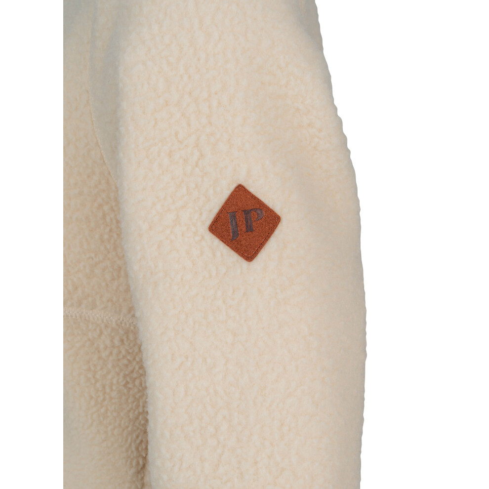 Jack Pyke Ladies Half Zip Sherpa Fleece Pullover Sail Small