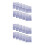 30Sheets Blue Eye Shaped Acrylic Rhinestone Face Stickers for DIY 3