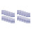 30Sheets Blue Eye Shaped Acrylic Rhinestone Face Stickers for DIY 5