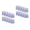 30Sheets Blue Eye Shaped Acrylic Rhinestone Face Stickers for DIY 6