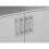 (30cm)Modern Minimalist Stainless Steel Thandle Drawer Pull For Cabinets Kitchen 5