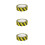 3Rouleaux Ruban Miniature Avertissement Papier Décoratif 4