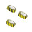 3Rouleaux Ruban Miniature Avertissement Papier Décoratif 6