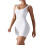 1 Piece Workout Jumpsuits for Women Backless Tummy Control Sleeveless Jumpsuits White L 2