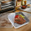 1Ensemble Plateau Cuisson Grill Panier Couvercle Silicone 8