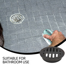 Outdoor Drainage Accessory Kitchen Floor Grate Covers Black