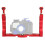 Diving Handle Tray Upgraded Base Bracket Dual Handheld Hand Grip Rig for Action DSLR Camera Video Waterproof Case 5