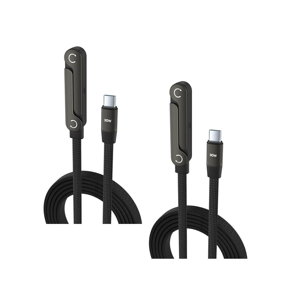 30W Typec-Lighting Charge Cable With Stand For Fast Charging And Data Sync 1.5M 6033986778858