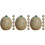 18Pièces Décor Melon Cantaloup Simulé Vert Résine Pour Vitrine 3