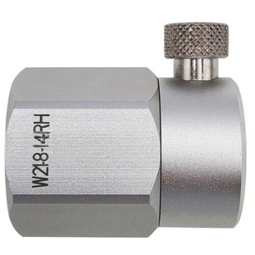 Adaptador de Conexão Rápida para Recarga de Cilindros de CO2 da  com Conector W21.8-14 2
