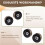 2Pcs 3C0199868C 3C0199867C Car Engine Mount Engine Support Rubber Mounting Pad for  A3 TT     Leon 6