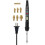 Ferro de Soldar com Display LCD Digital de 80 W, Ponta com Inserto Termofixado e Temperatura Ajustável (EUA) 1