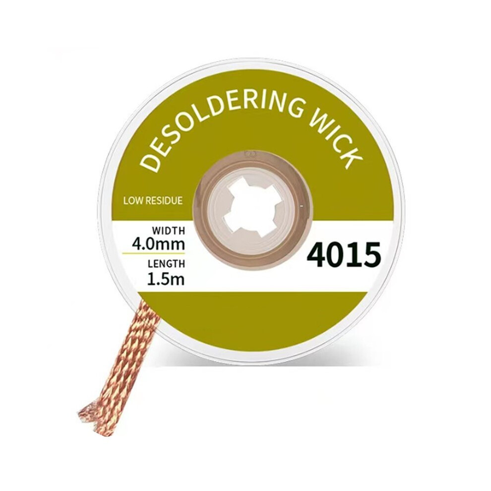Low Residue Wick Wire Desoldering Braid Welding Tin Sucker Solder Remover 1.5M 2.0Mm-4.0Mm Tin Strip Soldering 4712478007974