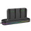 For  2 Charger Console Cooler Base with RGB Light External Game Console Stand Gamepad Charging Dock 1