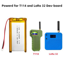 6 Pezzi per Batteria Lipo Heltec V4 3.7V 3000mAh PL103665 Batteria al Litio per Scheda T114 V2 LoRa 32 V3 Batterie Ai Polimeri di Litio