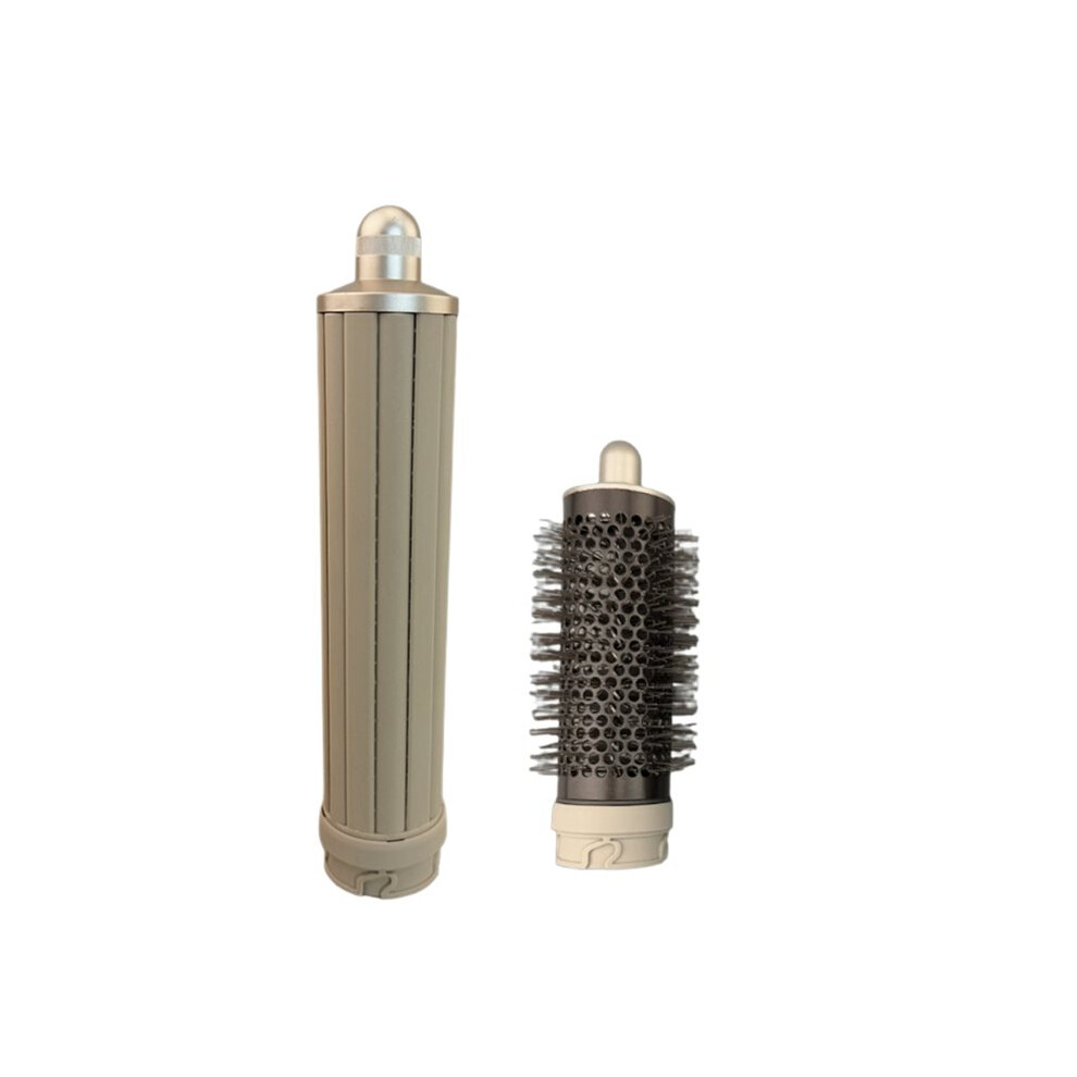 Unisex Round Brush Attachment Long Hair Curling Barrels For Flexstyle Hd400 For Straight Wavy Curly And Coily Hair 38Mm