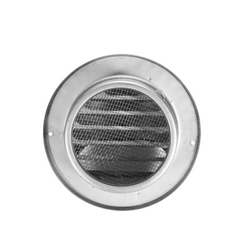5X 304 Ventilação de Ar de AçO Inoxidável Grade Redonda Tampa de Ventilação Parede Saída de Ventilação 4 Polegadas 1